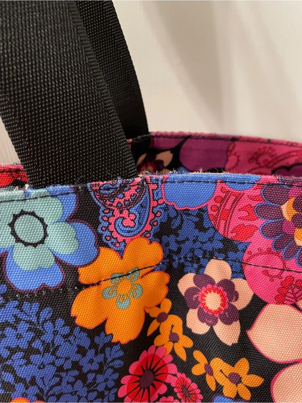 Vera Bradley Retired Floral Fiesta Large Tote